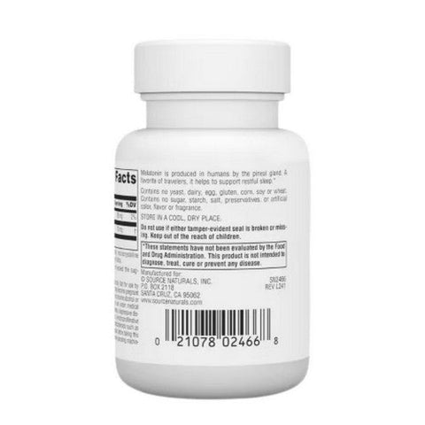 Source Naturals, Melatonin, 10 mg, 60 Tabs Source Naturals
