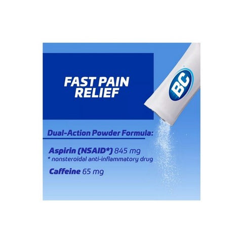 BC, Arthritis Fast Pain Relief Powder Packs, 50 Count