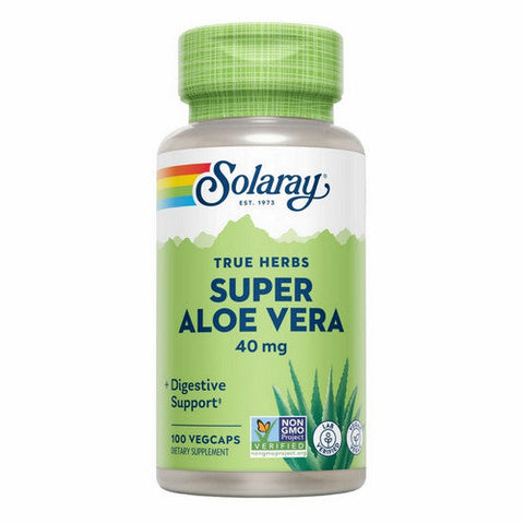 Solaray, Super Aloe Vera Gel Concentrate, 100 Caps Solaray