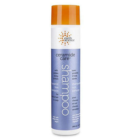 Earth Science, Ceramide Care Fragrance Free Shampoo, 10 OZ Earth Science