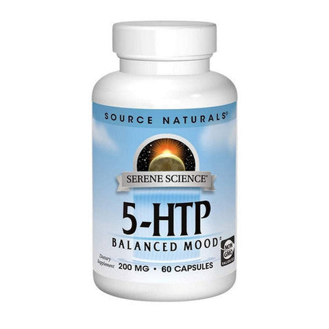 Source Naturals, 5-HTP, 200 mg, 60 Caps Source Naturals