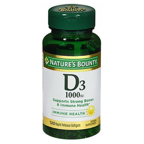 Vitamin D3 24 X 120 Softgels by Nature's Bounty