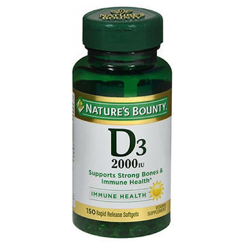 Super Strength D3 24 X 150 Softgels by Nature's Bounty