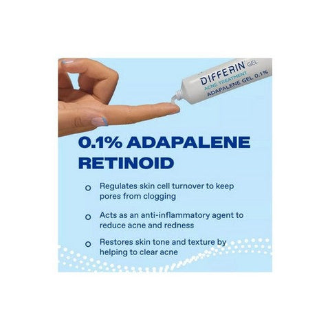 Differin, Gel Acne Treatment, 15 Grams Differin