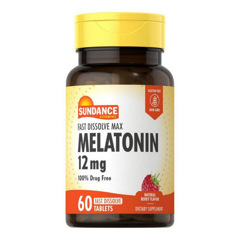 Melatonin Fast Dissolve Max 60 Tabs by Sundance
