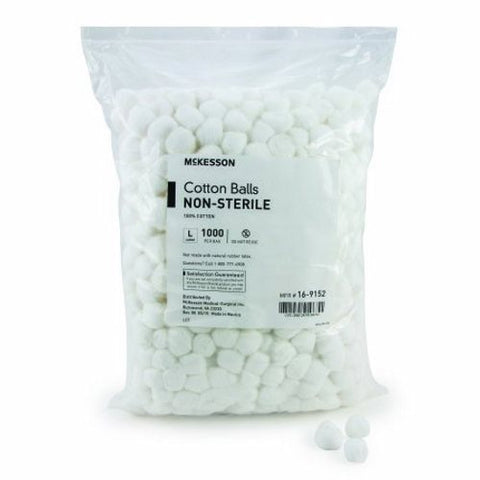 McKesson, Cotton Ball Large NonSterile 16-9152, Case Of 2 McKesson