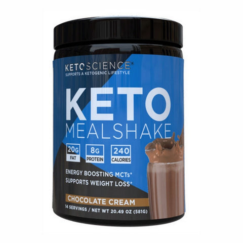 Keto Science, Keto Meal Shake Chocolate Cream, 20.49 Oz