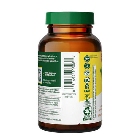 MegaFood, Turmeric Curcumin Extra Strength Liver, 60 Tabs MegaFood