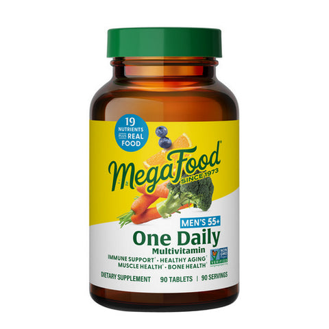 Men's 55+ One Daily Multivitamin 90 Tabs by MegaFood