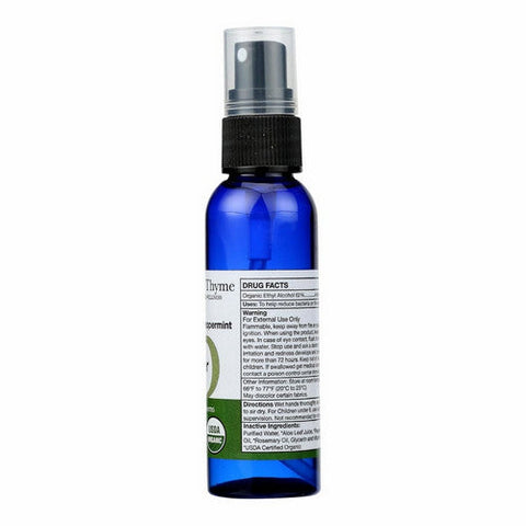 Brittaine's Thyme, Organic Hand Sanitizer Rosemary Peppermint, 2 Oz Brittaine's Thyme