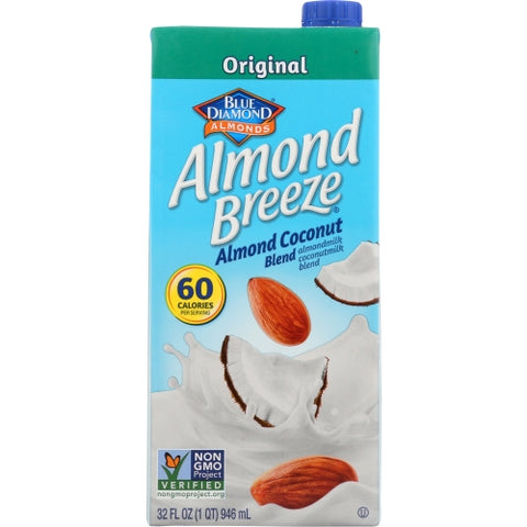 Blue Diamond, Bev Almnd Ccnut Blnd Orgnl, Case of 12 X 32 Oz Blue Diamond