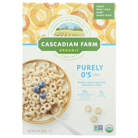 Cascadian Farm, Purely O's Cereal, 8.6 Oz(Case Of 12) Cascadian Farm