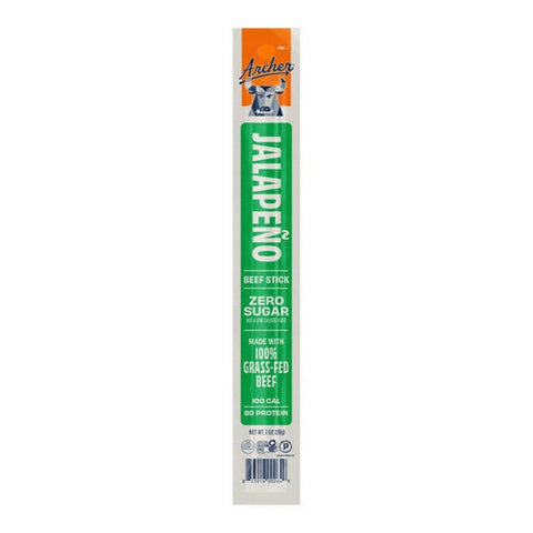 Country Archer, Beef Stick Jalapeno, 1 Oz(Case Of 18)