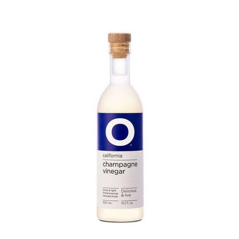 O Olive Oil, California Champagne Vinegar, 10.1 Oz(Case Of 6)