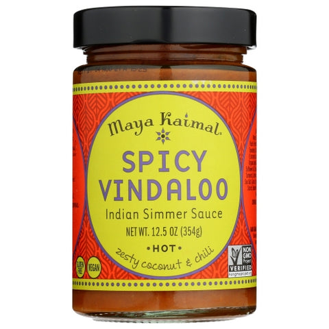 Sauce Spicy Vindaloo Case of 6 X 12.5 Oz by Maya Kaimal