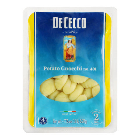 Pasta Gnocchi Pto Case of 12 X 17.5 Oz by De Cecco