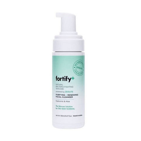 Fortify, Natural Germ Fighting Skincare Purifying And Renewing Facial Cleanser Unscented, 5.07 Oz Fortify