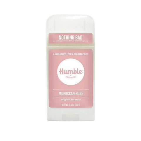 Humble Brands, Deodorant Original Formula Moroccan Rose, 2.5 Oz