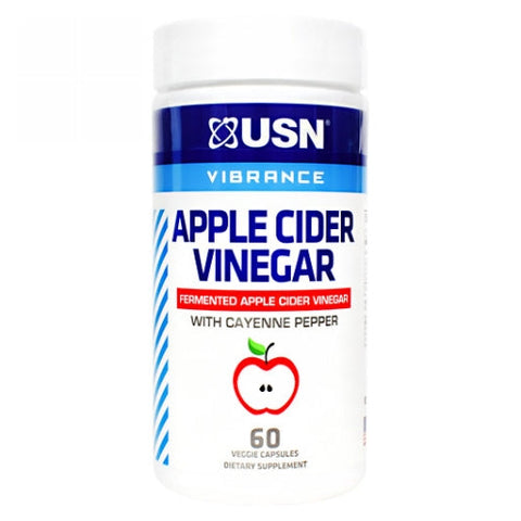 USN, Apple Cider Vinegar with Cayenne Pepper, 60 Count USN