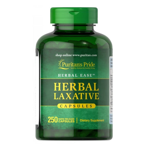 Puritan's Pride, Herbal Laxative, 250 Capsules Puritan's Pride
