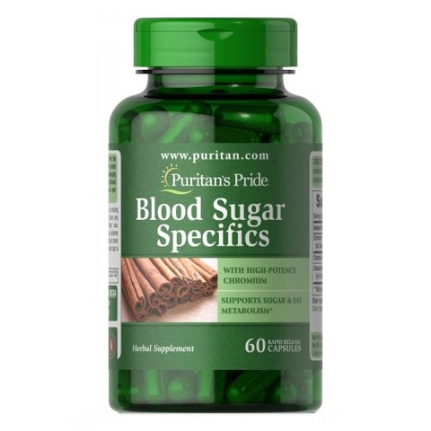 Puritan's Pride, Blood Sugar Specifics, 60 Capsules Puritan's Pride
