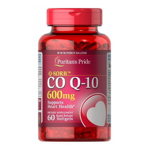 Puritan's Pride, CoQ-10, 600 mg, 60 Rapid Release Softgels Puritan's Pride