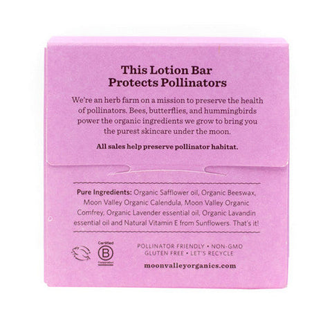 Moon Valley Organics, Organics Herbal Lotion Bar In Lavender, 1.9 Oz Moon Valley Organics