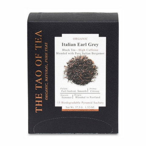 Nature's Answer, Organic Italian Earl Grey Pyramid Sachets, 15 Count The Tao Of Tea