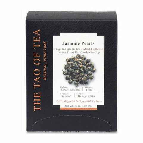 Nature's Answer, Jasmine Pearl Pyramid Sachets, 15 Count The Tao Of Tea