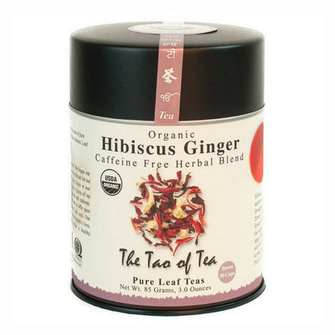 Nature's Answer, Hibiscus Ginger Loose Leaf Tins, 3 Oz The Tao Of Tea