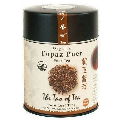Nature's Answer, Organic Topaz Puer Tea Loose Leaf, 3.5 Oz The Tao Of Tea