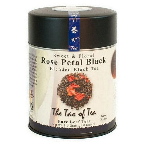 Nature's Answer, Organic Black Tea And Rose Petals, 4 Oz The Tao Of Tea