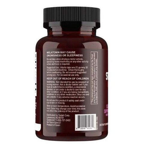 Yum-V's, Strong Earth Organic Gummies Melatonin, 5 Mg, 60 Gummies Yum-V's
