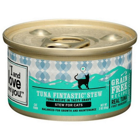 Tuna Fintastic Stew Wet Cat Food 3 Oz(Case Of 24) by I And Love And You