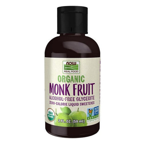 Now Foods, Organic Monk Fruit Liquid Glycerite, 2 Oz