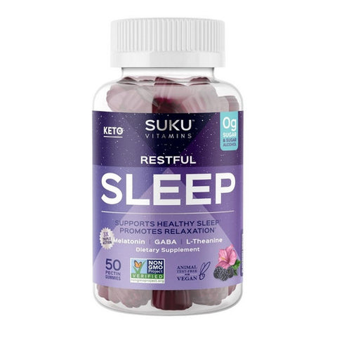Restful Sleep Gummy 50 Count by SUKU Vitamins