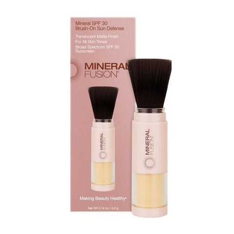 Mineral Fusion, Mineral SPF 30 Brush On Sun Defense, 0.14 Oz Mineral Fusion