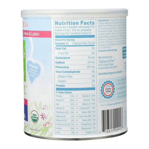 Babys Only Organic, Organic Toddler Formula Dairy DHA And Ara, 12.7 Oz (Case Of 6) Babys Only Organic