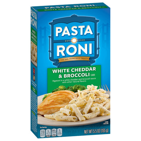 White Cheddar And Broccoli Flavor Box 5.5 Oz (Case Of 12) by Pasta Roni