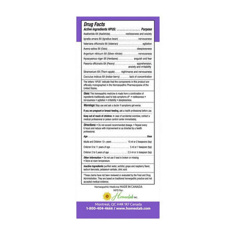 Homeolab, Real Relief Calming Syrup, 3.4 Oz Homeolab