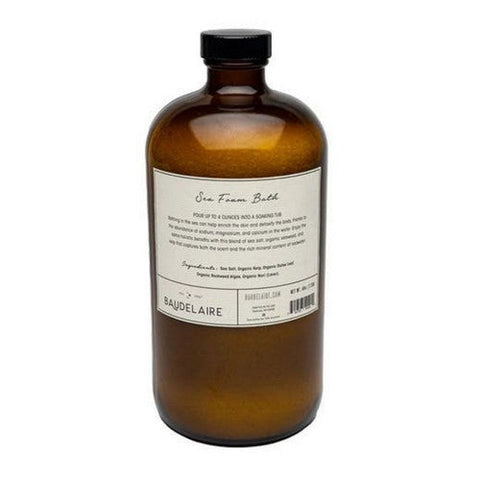 Baudelaire, Sea Foam Apothecary Bath Soak, 40 Oz Baudelaire
