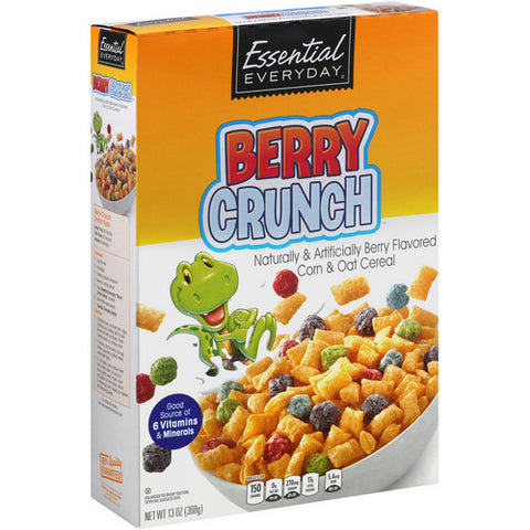 Berry Crunch Cereal 13 Oz (Case Of 14) by Essential Everyday