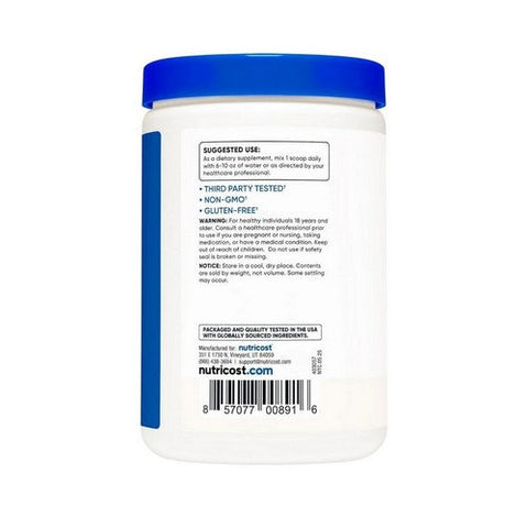 Nutricost, Performance Hmb Unflavoured, 250 Grams Nutricost