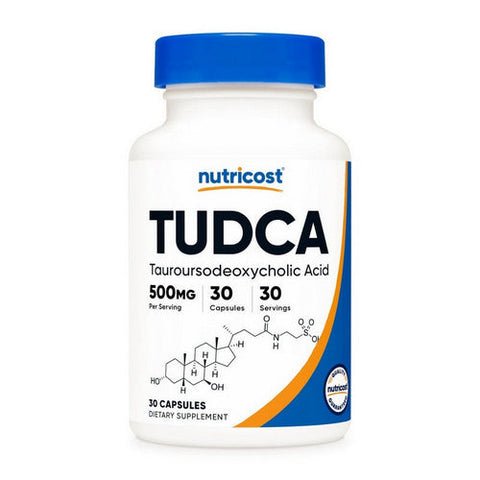 Nutricost, Tudca Capsules, 500 Mg, 30 Count Nutricost