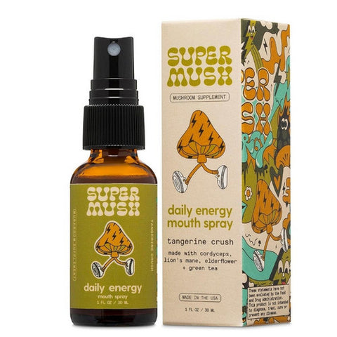 Daily Energy Mouth Spray 1 Oz by SuperMush