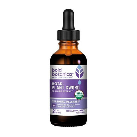 Bold Botanica, Bold Plant Sword Extract for Immune Defense, 2 Oz