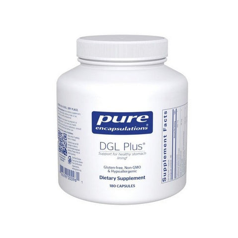 Dgl Plus 180 Caps by Pure Encapsulations