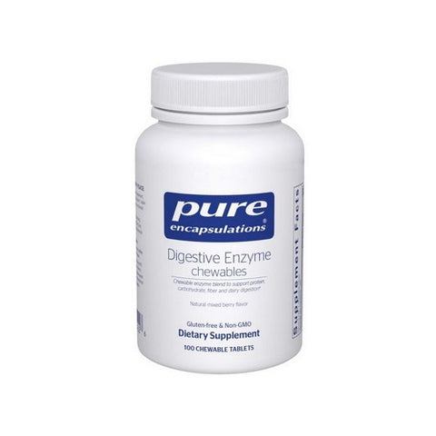 Digestive Enzymes Chewables 100 Count by Pure Encapsulations