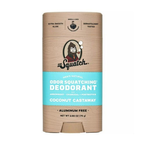 Men's Natural Deodorant Stick Aluminum Free Coconut Castaway 2.65 Oz by  Pure Encapsulations