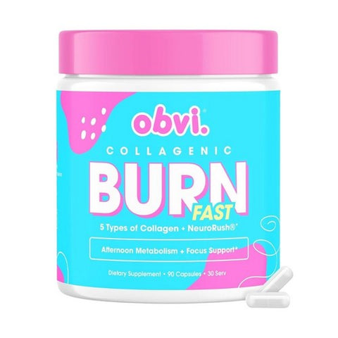 Multi Collagen Burn Fast 90 Capsules by Obvi